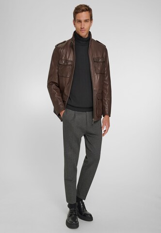 Louis Sayn Between-Season Jacket in Brown