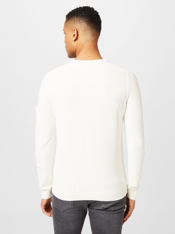 JOOP! Jeans Sweater 'Holino' in White