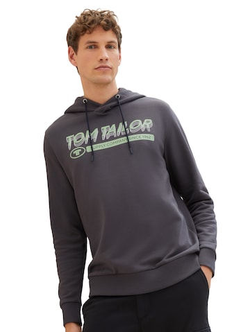 TOM TAILOR - Sweatshirt em cinzento