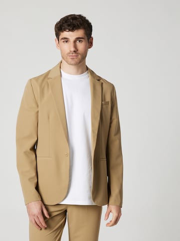 ABOUT YOU x Kevin Trapp Regular fit Blazer 'Enes' in Brown: front