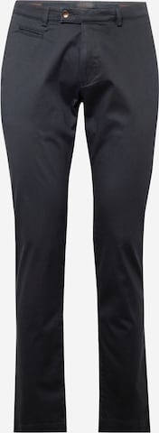 Pantalon chino bugatti en bleu : devant