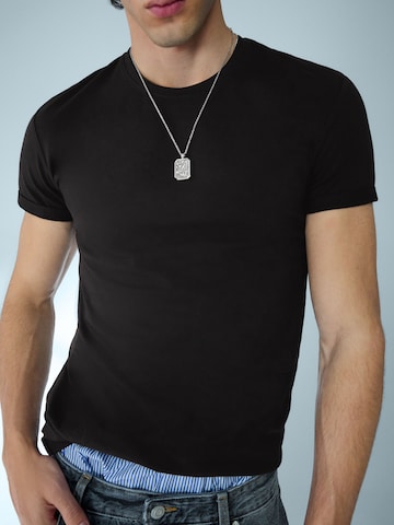 Bershka Shirt in Black