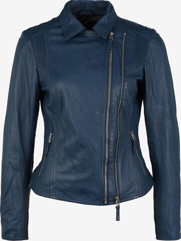 KRISS Between-Season Jacket 'Nina' in Blue: front