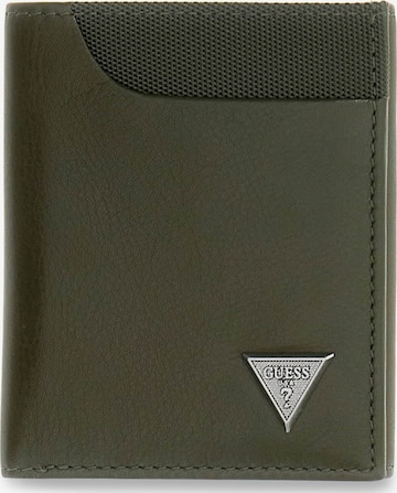 GUESS Wallet 'Berna' in Green: front