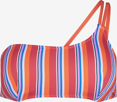Skiny Bikinioverdel i blå / orange / cranberry / hvid, Produktvisning
