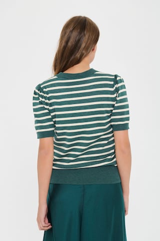SAINT TROPEZ Pullover in Grün