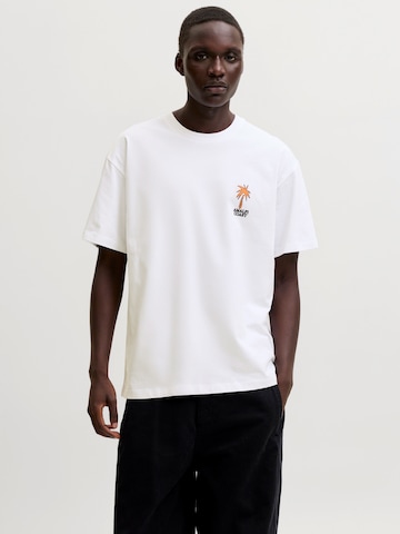 JACK & JONES Shirt 'JORSUN' in White: front