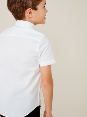 Next Regular fit Button up shirt in White