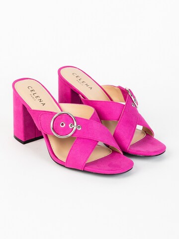 Mule 'Chene' Celena en rose