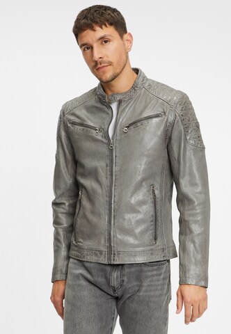 Gipsy Between-Season Jacket 'Chenno' in Grey: front