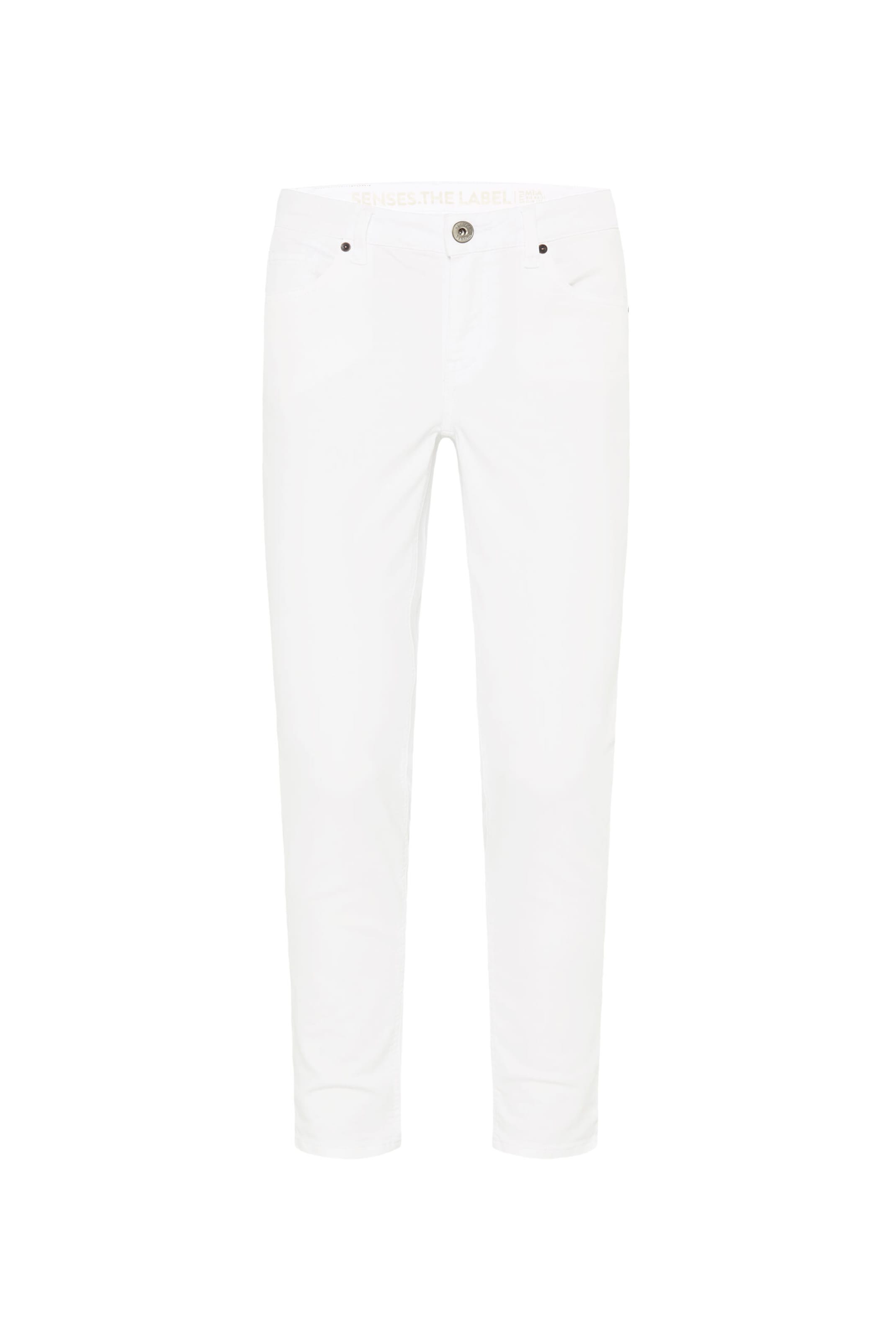 SENSES.THE LABEL Slim fit Jeans in White: front
