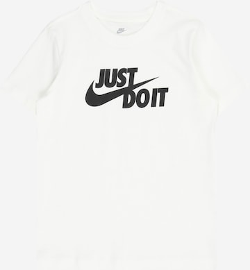 balta Nike Sportswear Marškinėliai: priekis