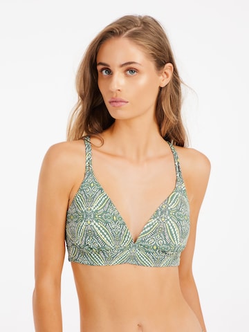 PROTEST Triangel Bikinitop 'MIXSuperau' in Groen