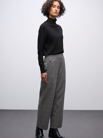 STREET ONE Loosefit Broek in Zwart