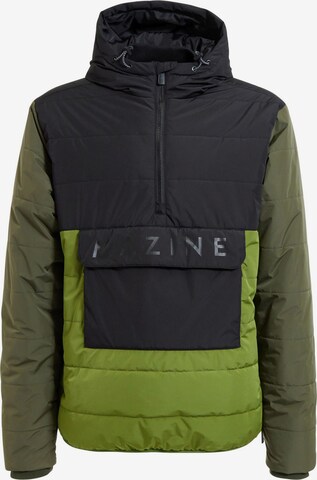 mazine Performance Jacket in Green: front