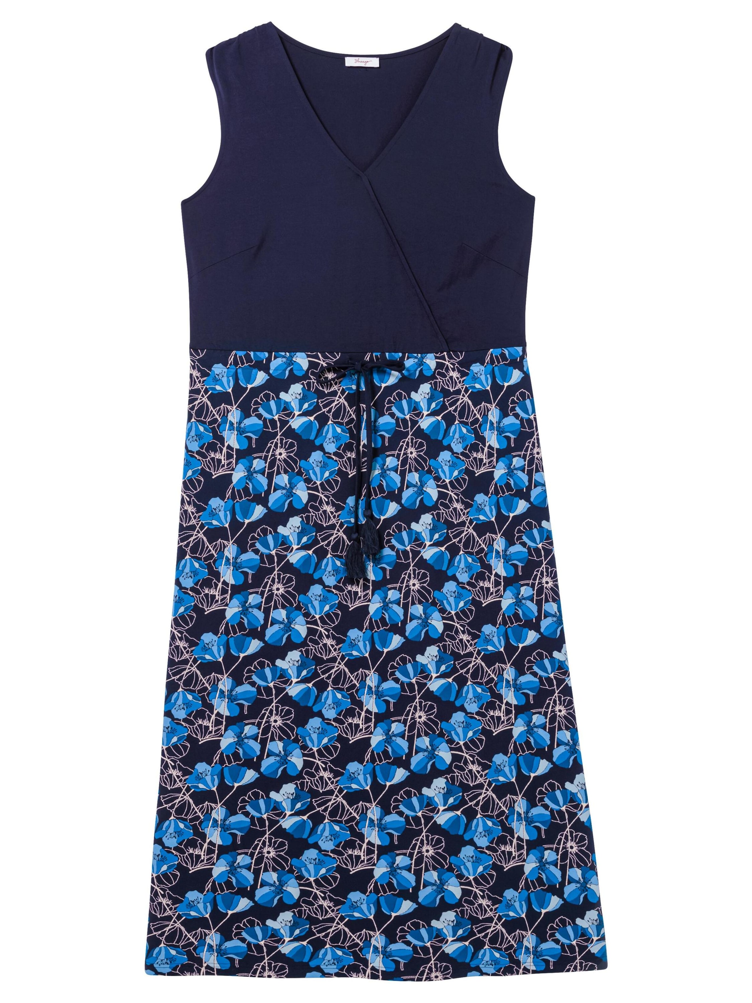 SHEEGO Φόρεμα σε μπλε: μπροστά