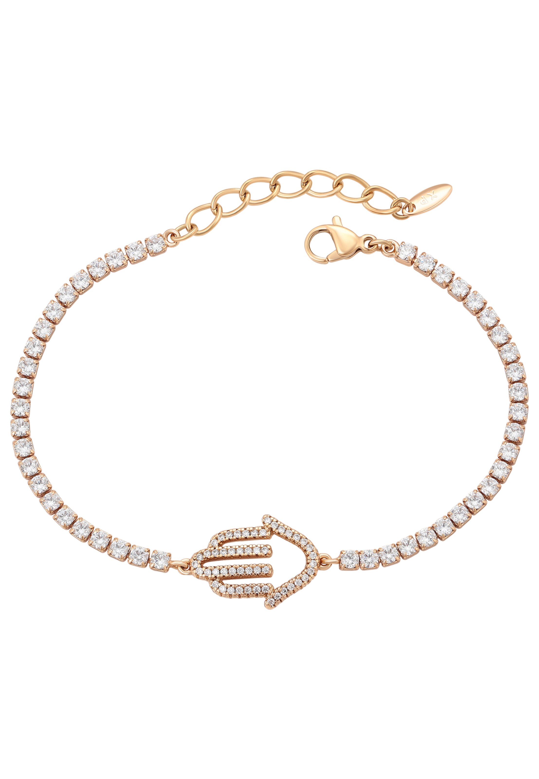Bracelet faina en or : devant