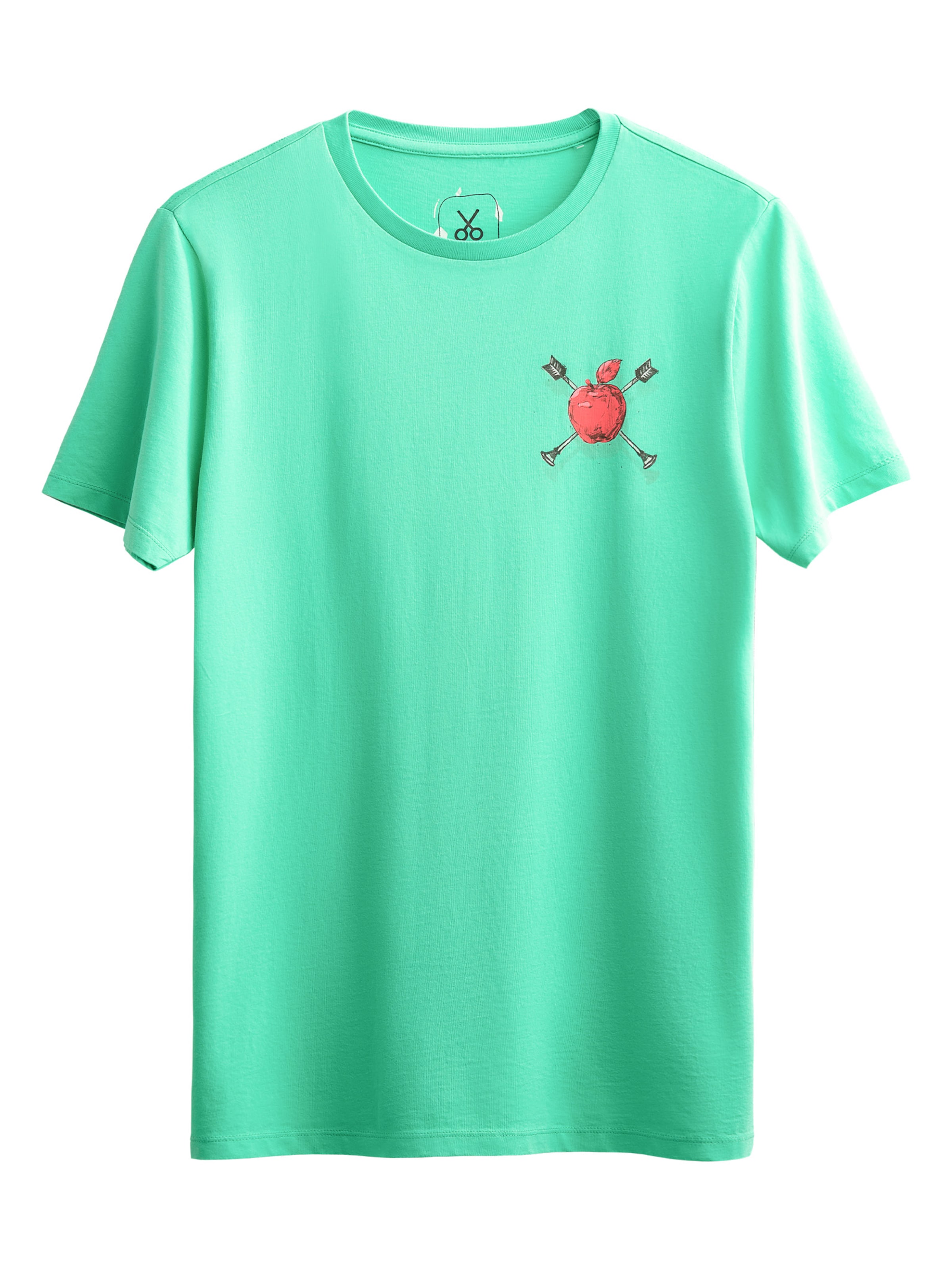 Kaft Shirt 'Apple' in Green: front