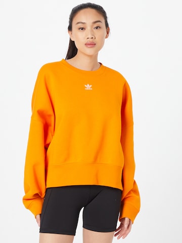 ADIDAS ORIGINALS Sweatshirt 'Adicolor Essentials' in Orange: front