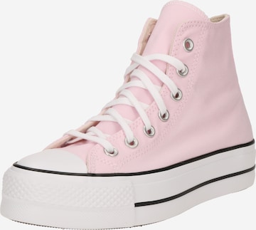 CONVERSEVisoke tenisice 'CTAS' - roza boja: prednji dio