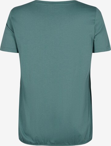 T-shirt 'VDONNA' Zizzi en vert