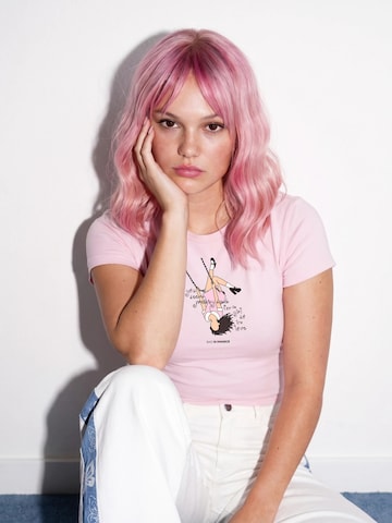 Haut 'Pretty Sad' Bad Romance en rose : devant