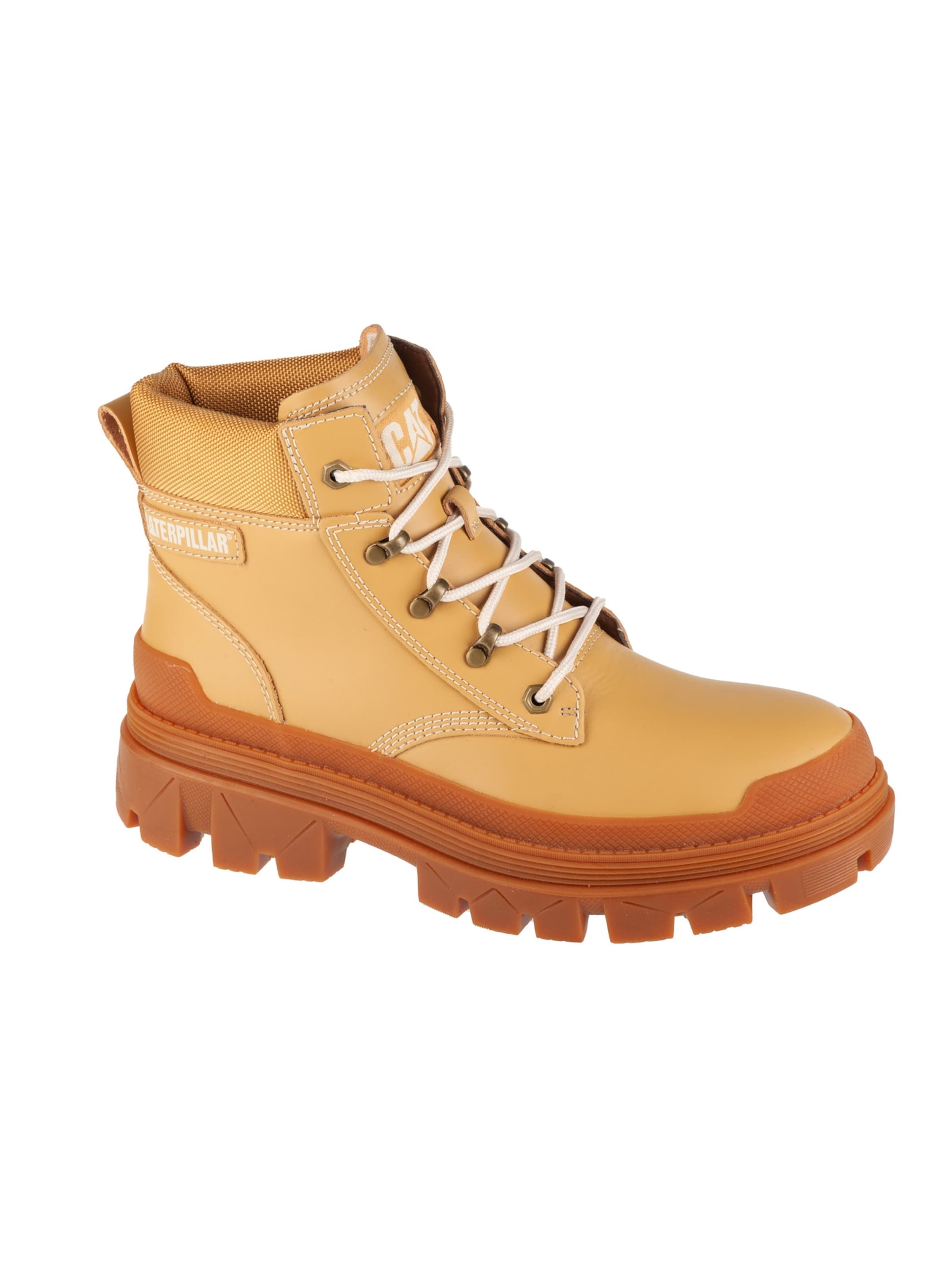 CATERPILLAR Veterboots 'Colorado Grader WP' in Beige: voorkant