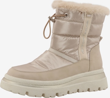 Après-ski TOM TAILOR en beige : devant