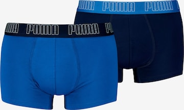 PUMA Boxerky – modrá: přední strana