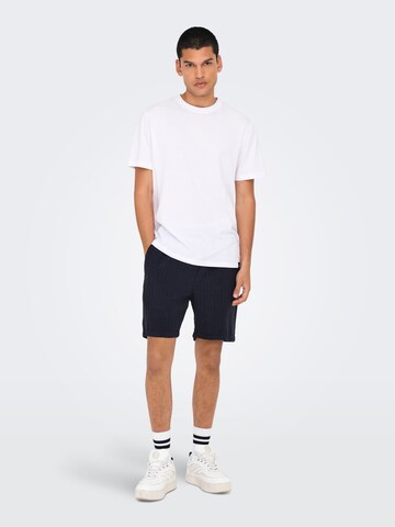 Only & Sons - regular Pantalón 'ONSTel' en azul