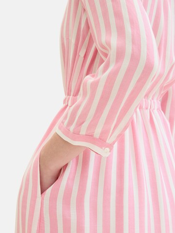 Rochie tip bluză de la TOM TAILOR pe roz