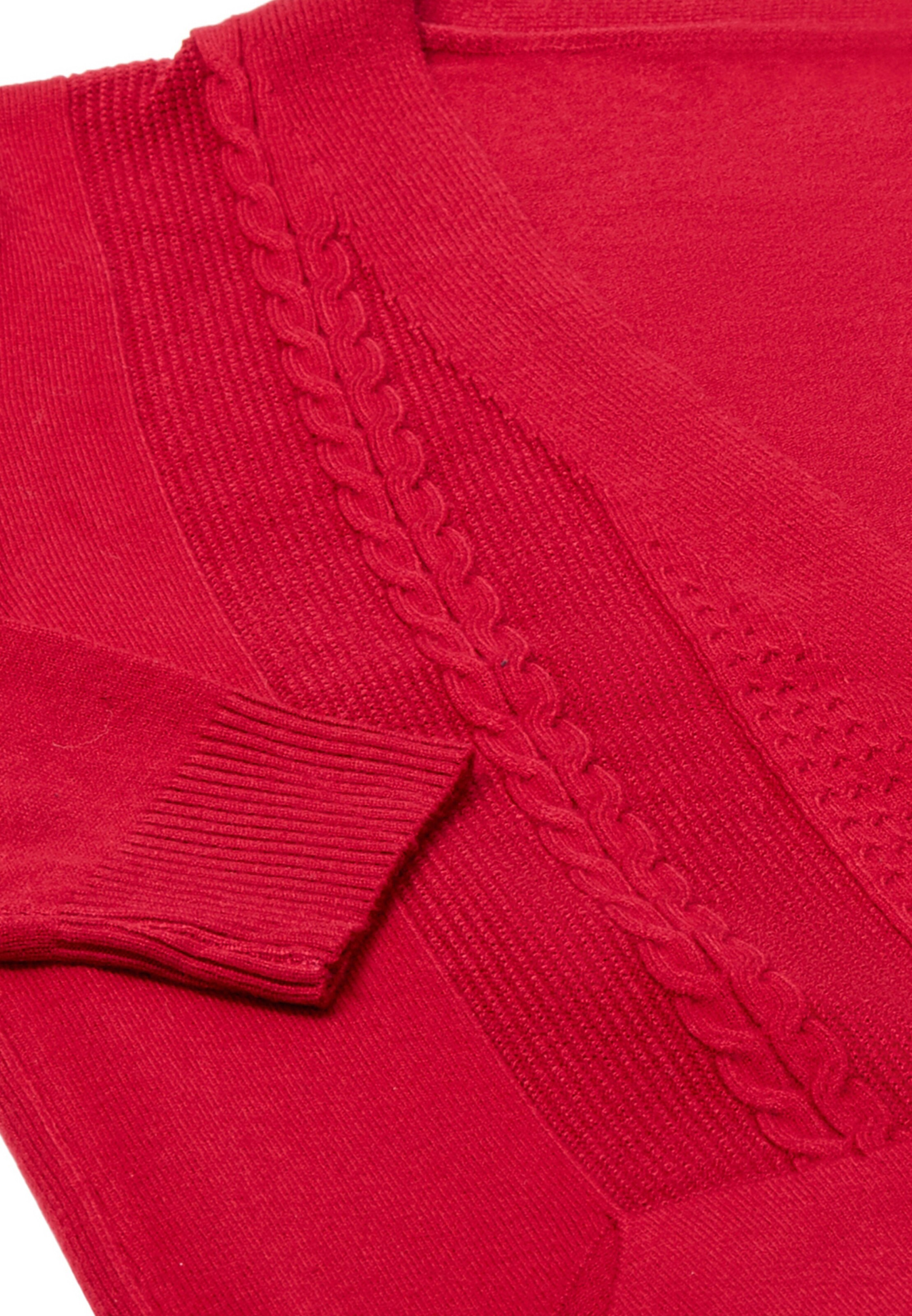 ALARY Gebreid vest in Rood