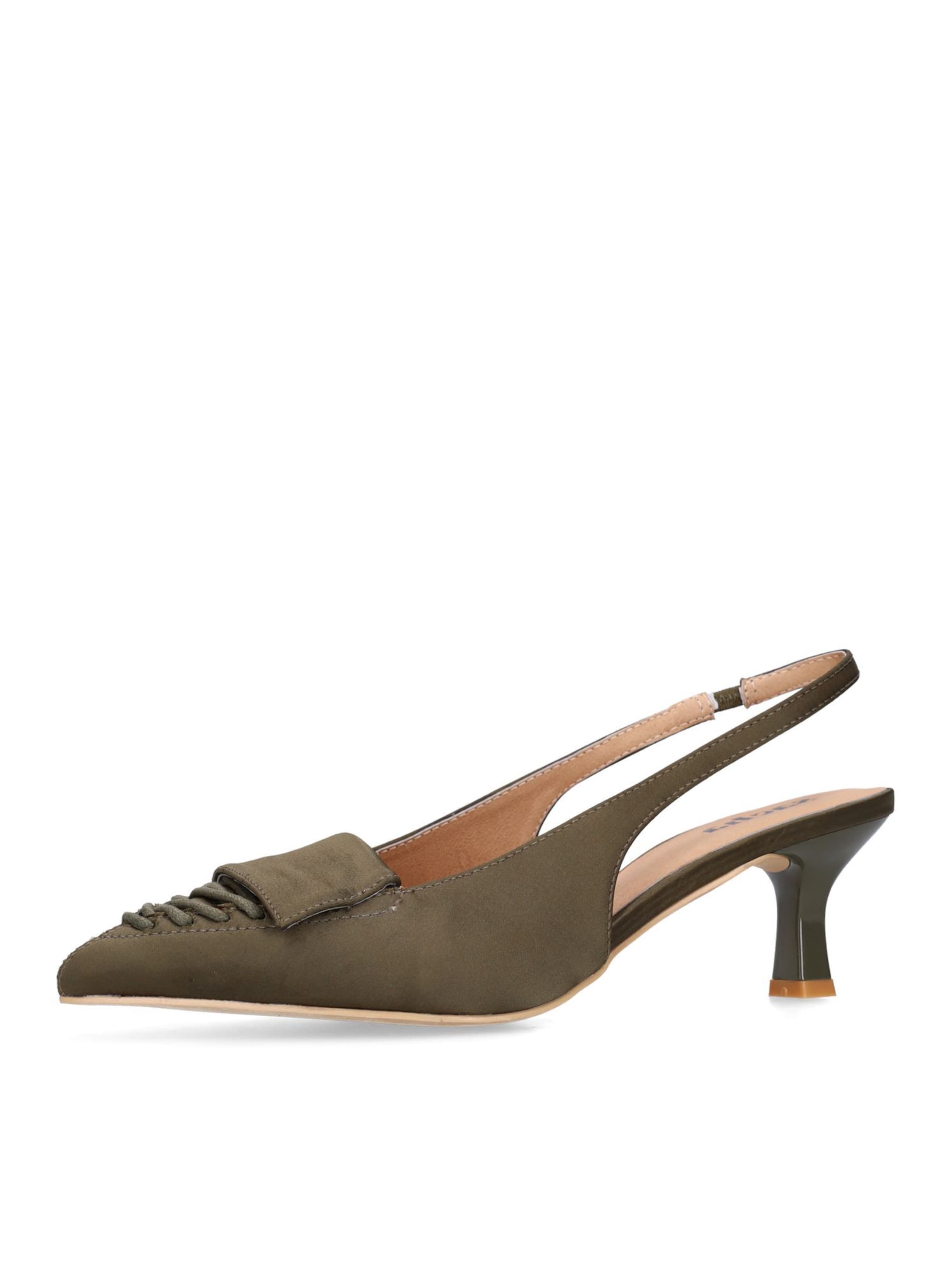 SACHA Pumps in Grün: Vorderseite