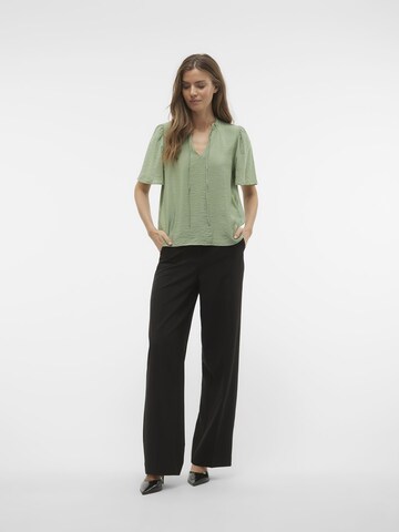 VERO MODA Blouse 'JOSIE' in Groen