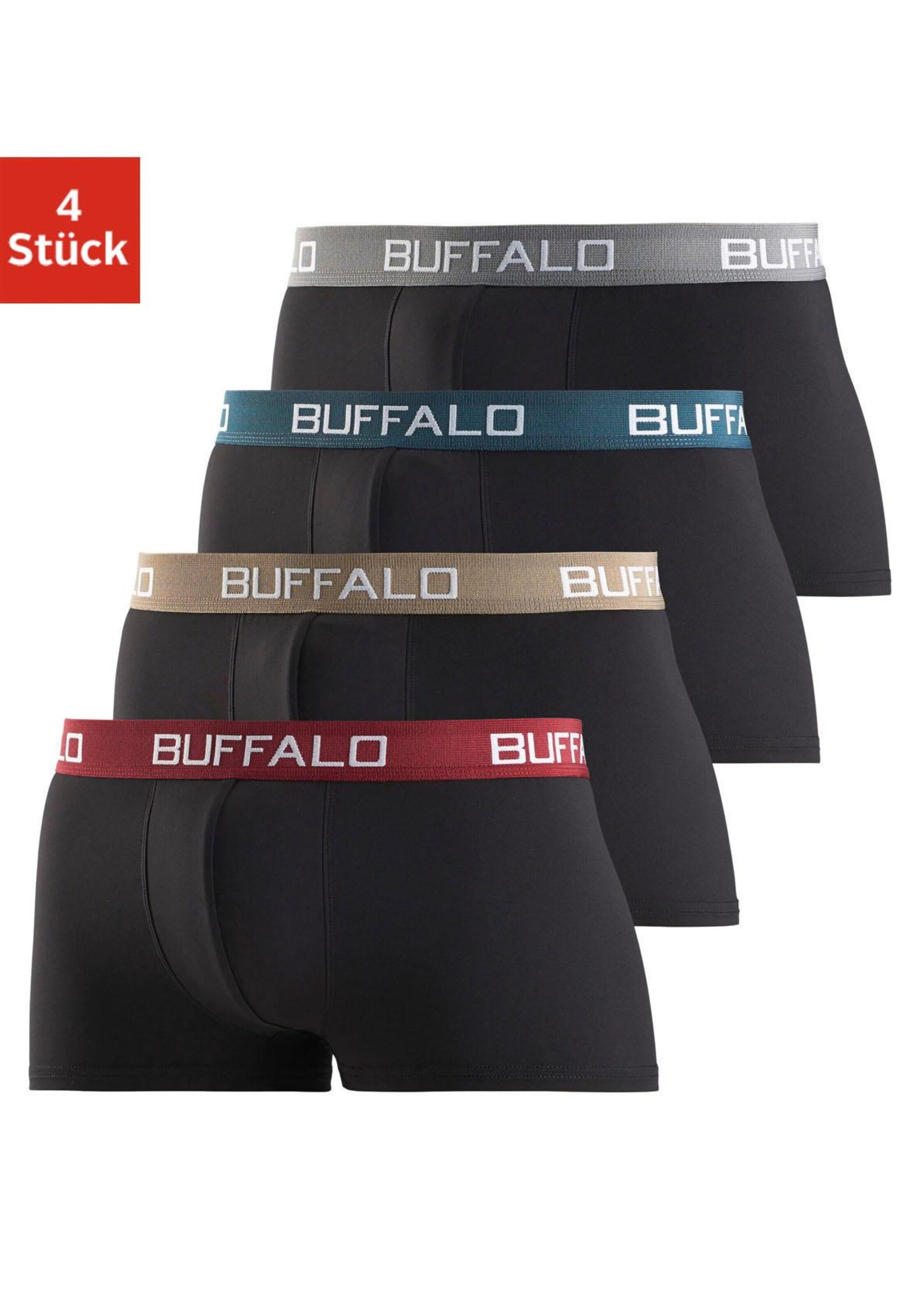BUFFALO Boxershorts in Schwarz