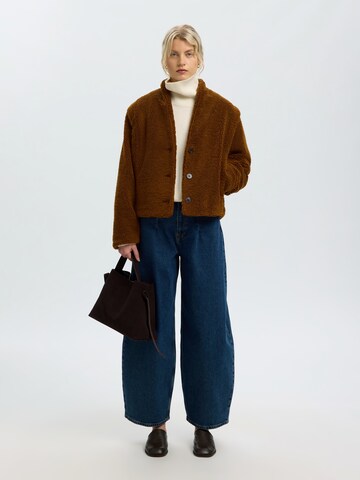 SELECTED Between-season jacket 'SLWISABEL' in Brown