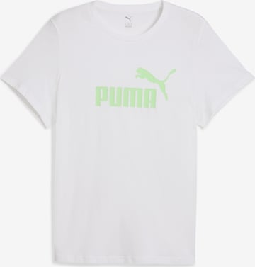 PUMA Performance shirt 'ESS No. 1' in White: front