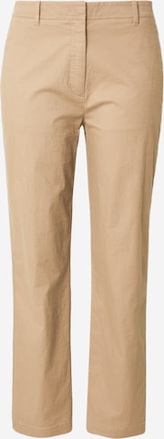 Slimfit Pantaloni chino di Marc O'Polo in marrone: frontale