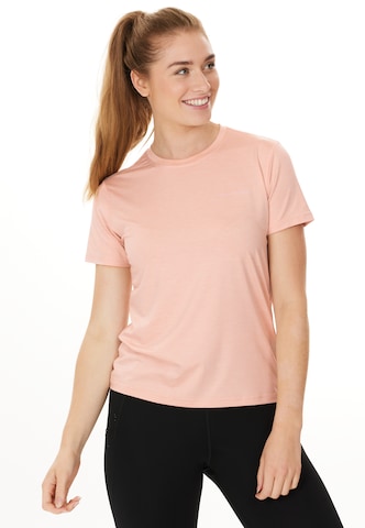 ENDURANCE Toiminnallinen paita 'Maje' värissä vaaleanpunainen: edessä