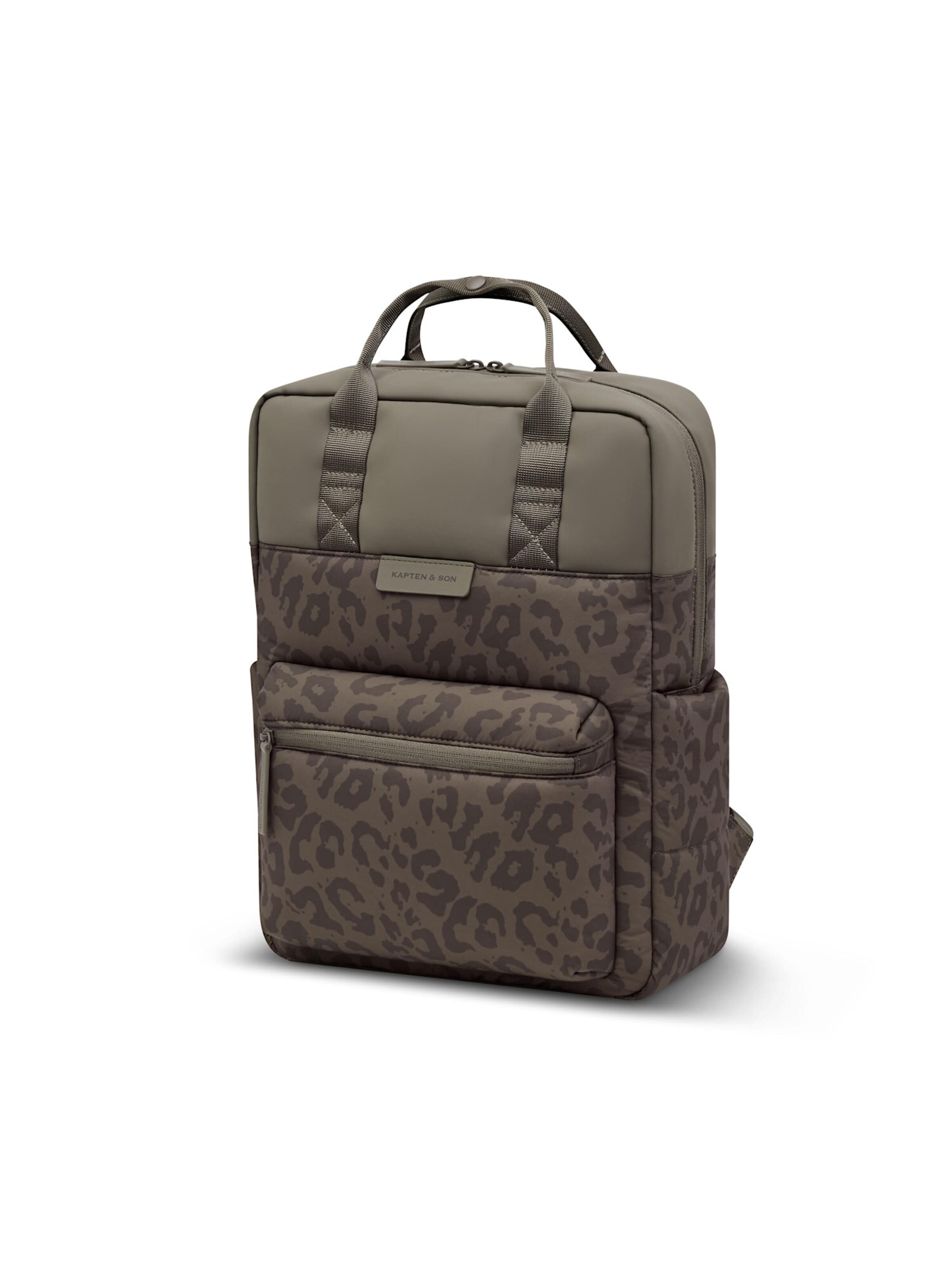 Kapten & Son Rucksack 'Bergen Cloud'‌‌‌ in Braun: Vorderseite