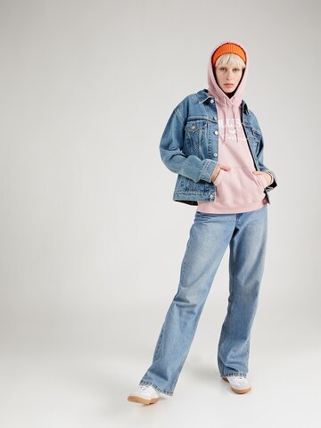 HOLLISTER Sweatshirt 'TECH CORE' in Roze