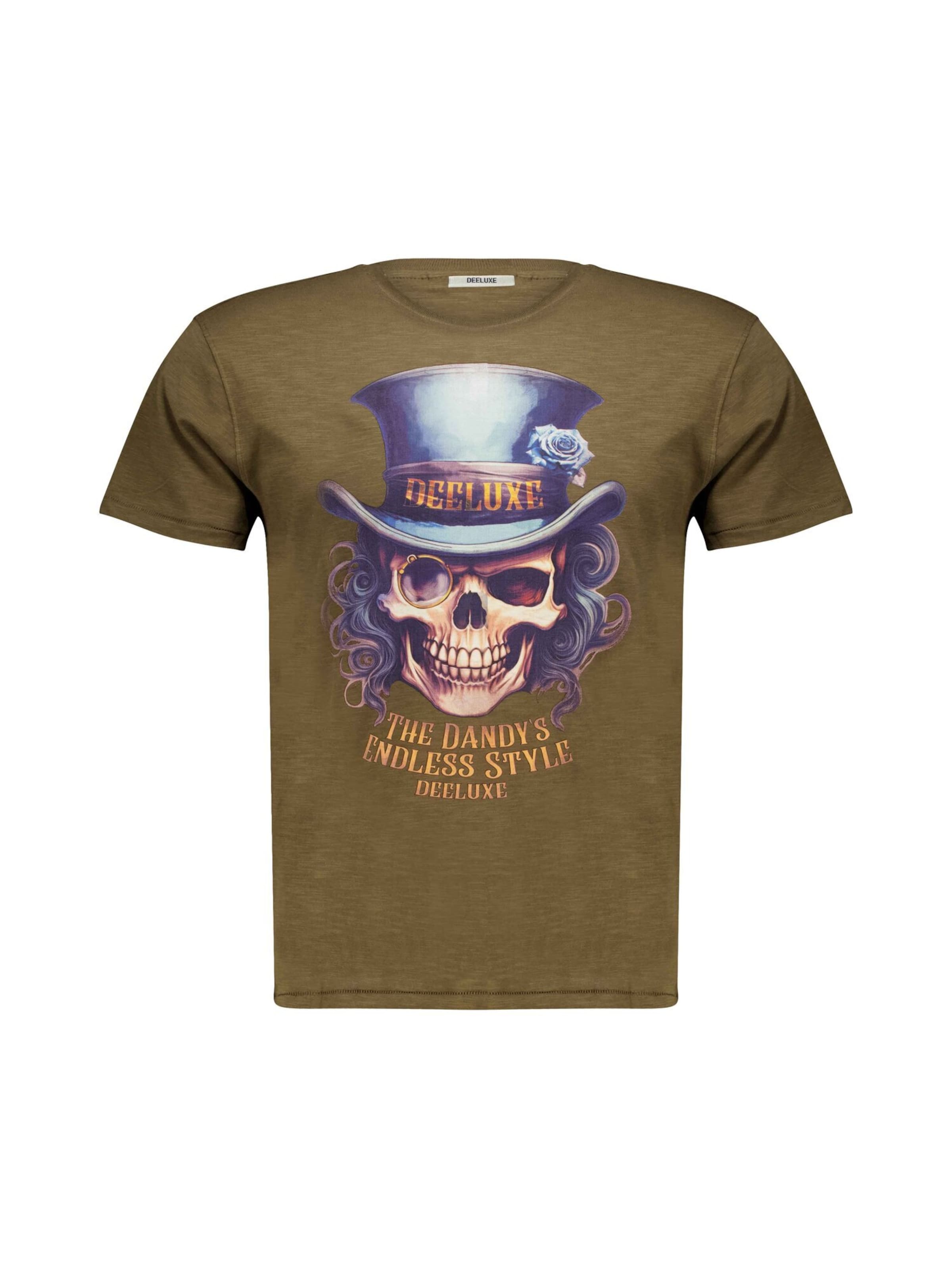 Deeluxe Shirt 'Dandy' in Bruin: voorkant