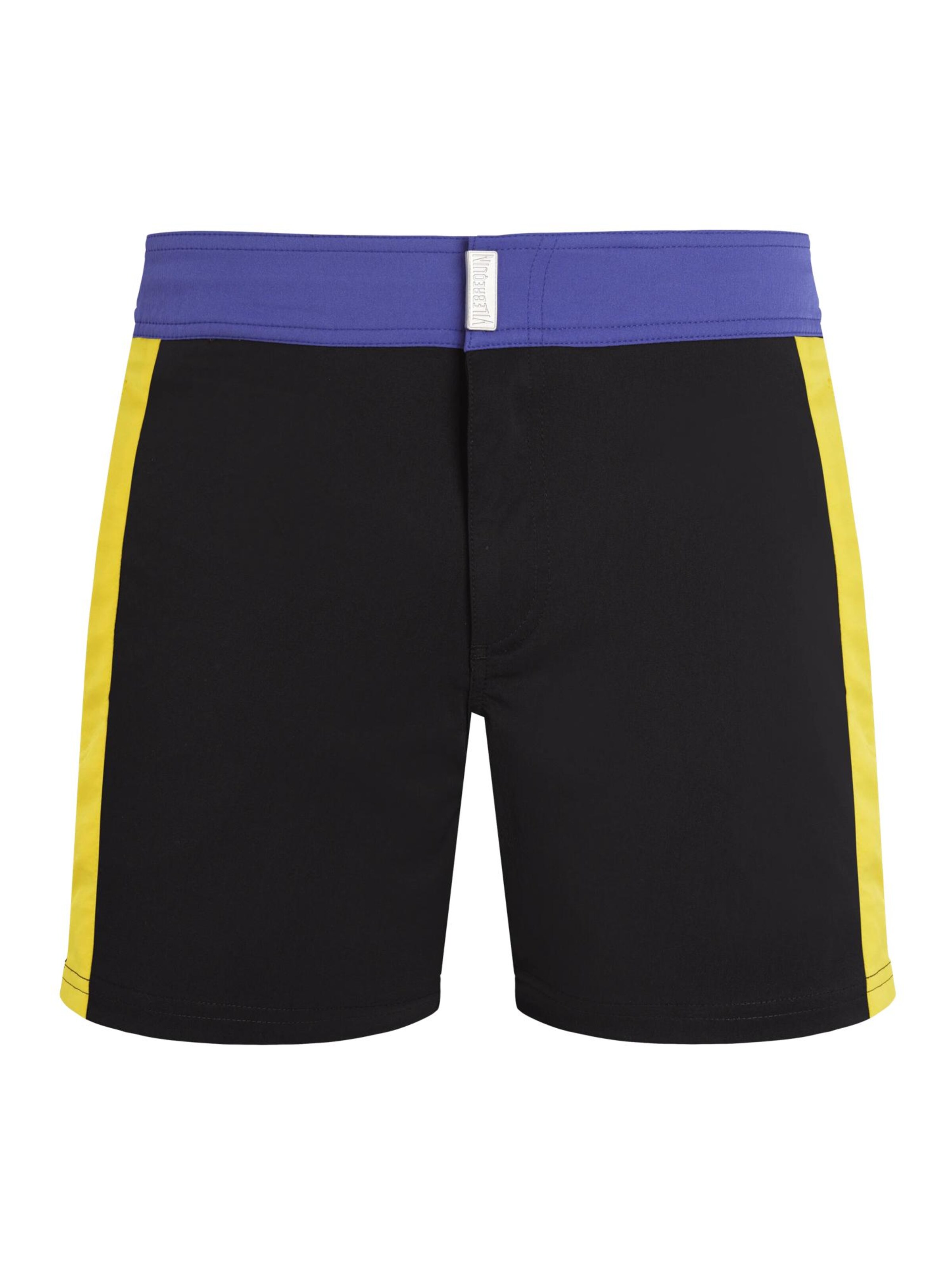 Vilebrequin Board Shorts in Black: front