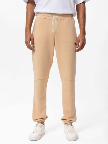 Cool Hill Tapered Trousers in Beige: front