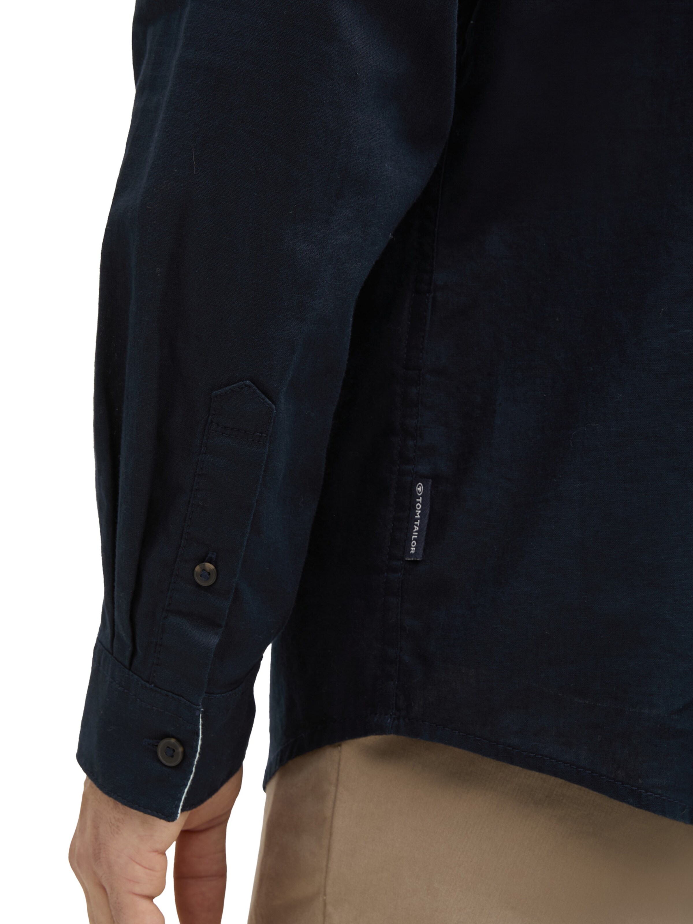 TOM TAILOR Regular fit Overhemd in Blauw