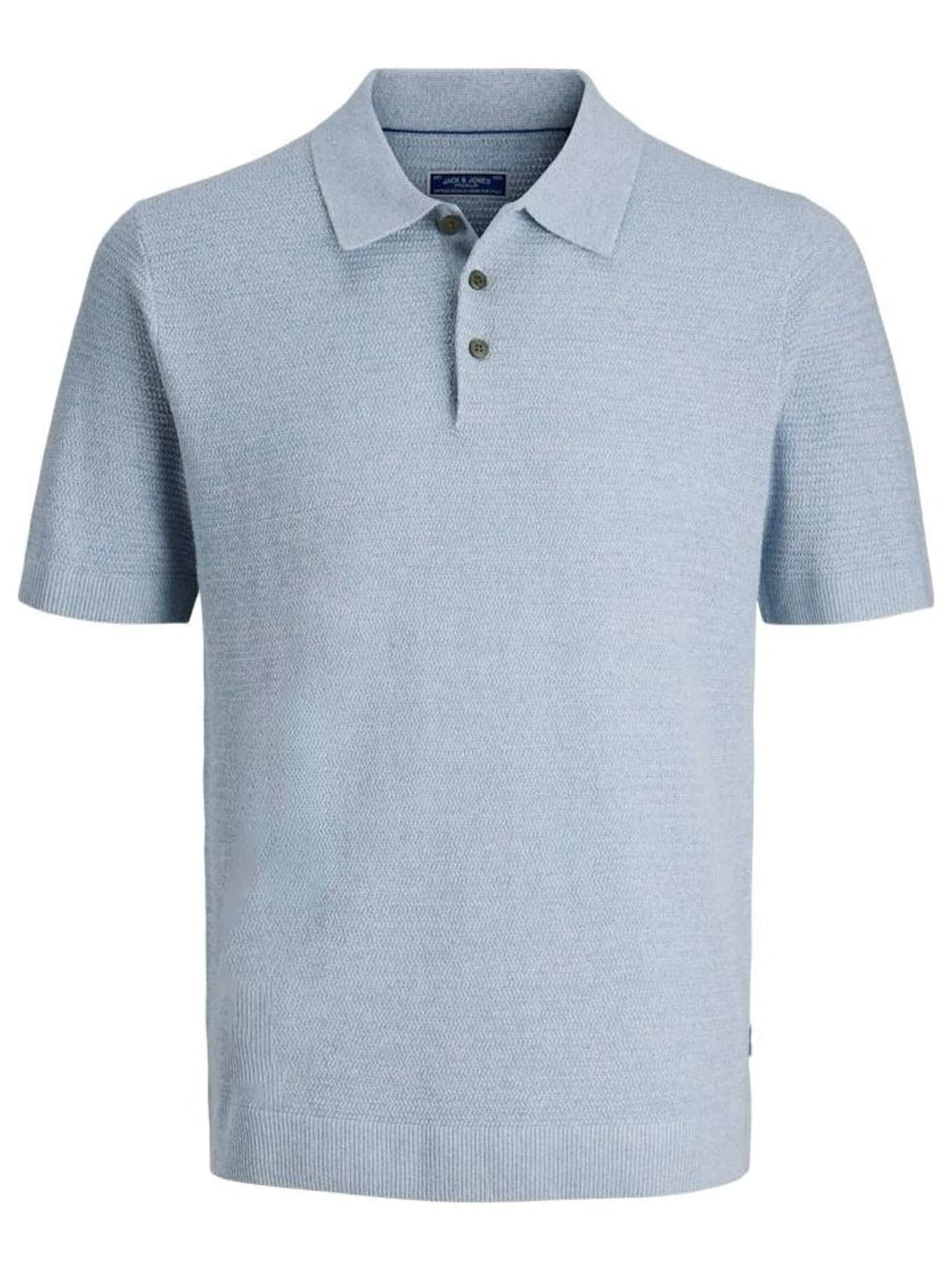 JACK & JONES Shirt 'Bluriley' in Blauw: voorkant