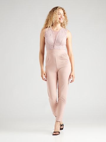 WAL G. Jumpsuit in Pink: front