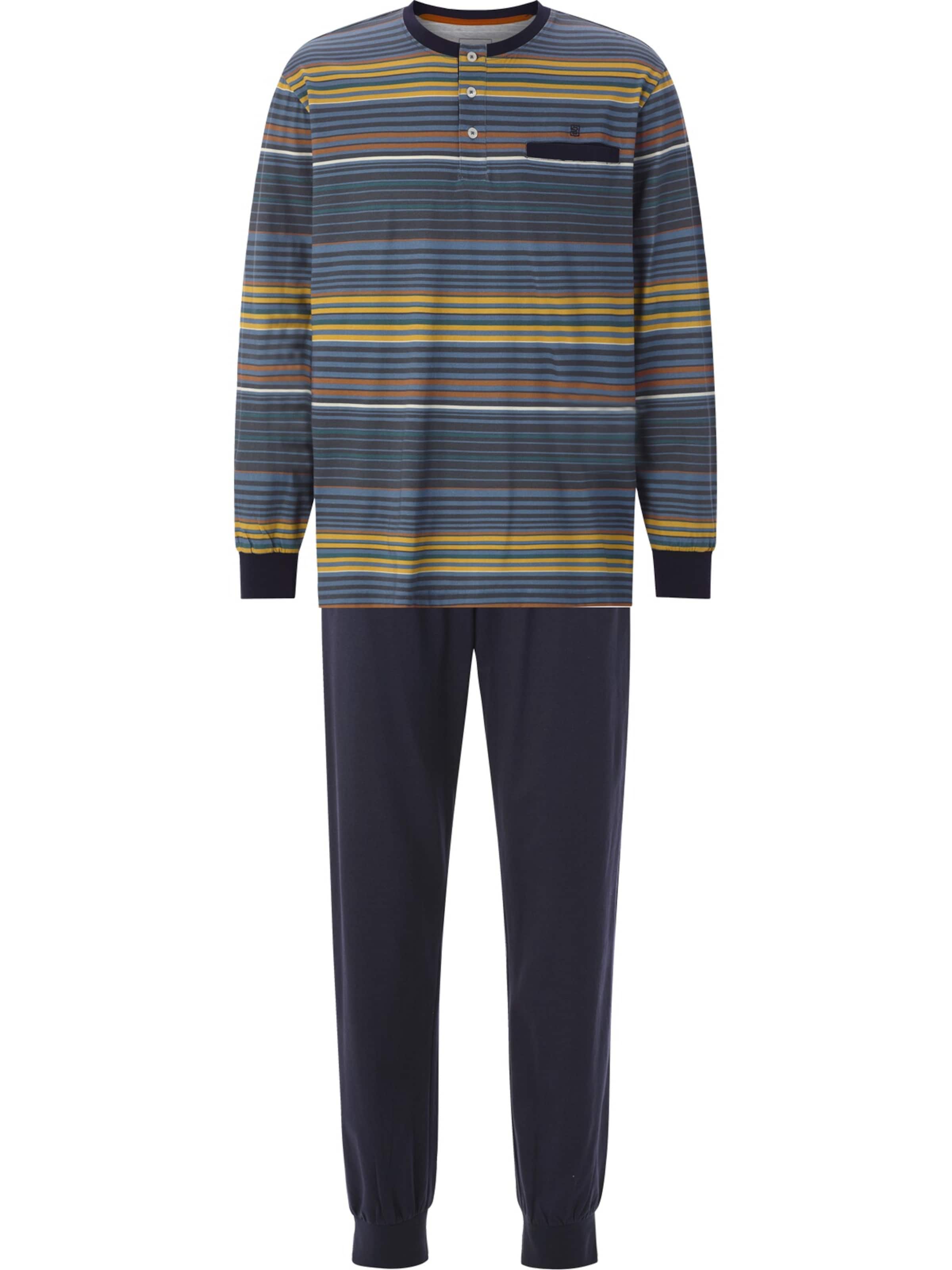 BABISTA Long Pajamas 'Galando' in Blue: front