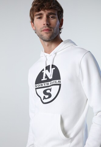 North Sails Sweatshirt in Weiß