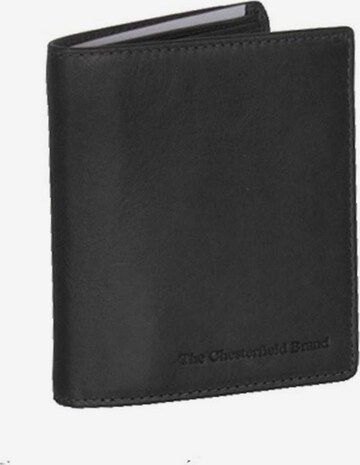 The Chesterfield Brand Wallet in Black: front